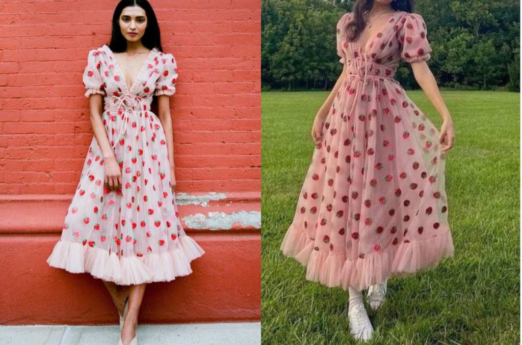 estampado de frutas