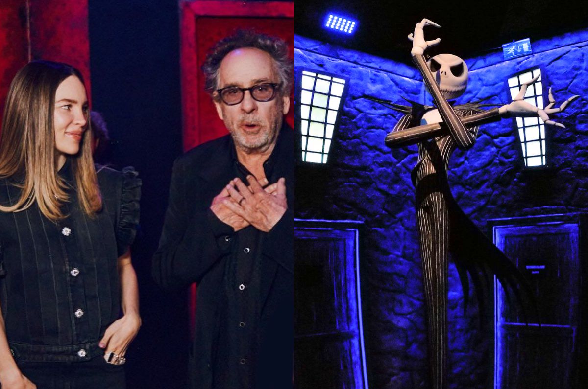 Tim Burton le dio un regalo único a Belinda en su visita a la CDMX