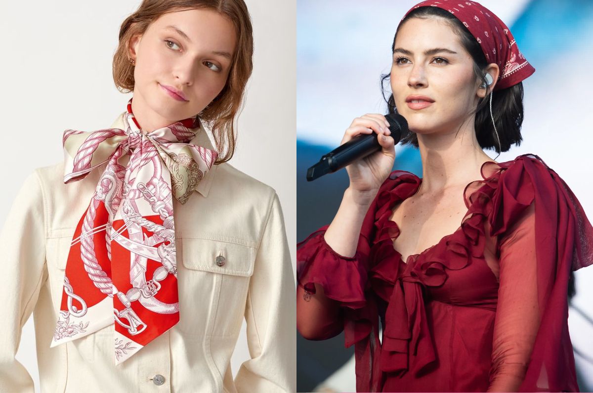 5 formas de estilizar un paliacate: el accesorio top del verano