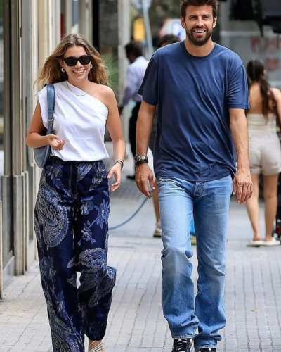 Gerard Piqué y Clara Chía