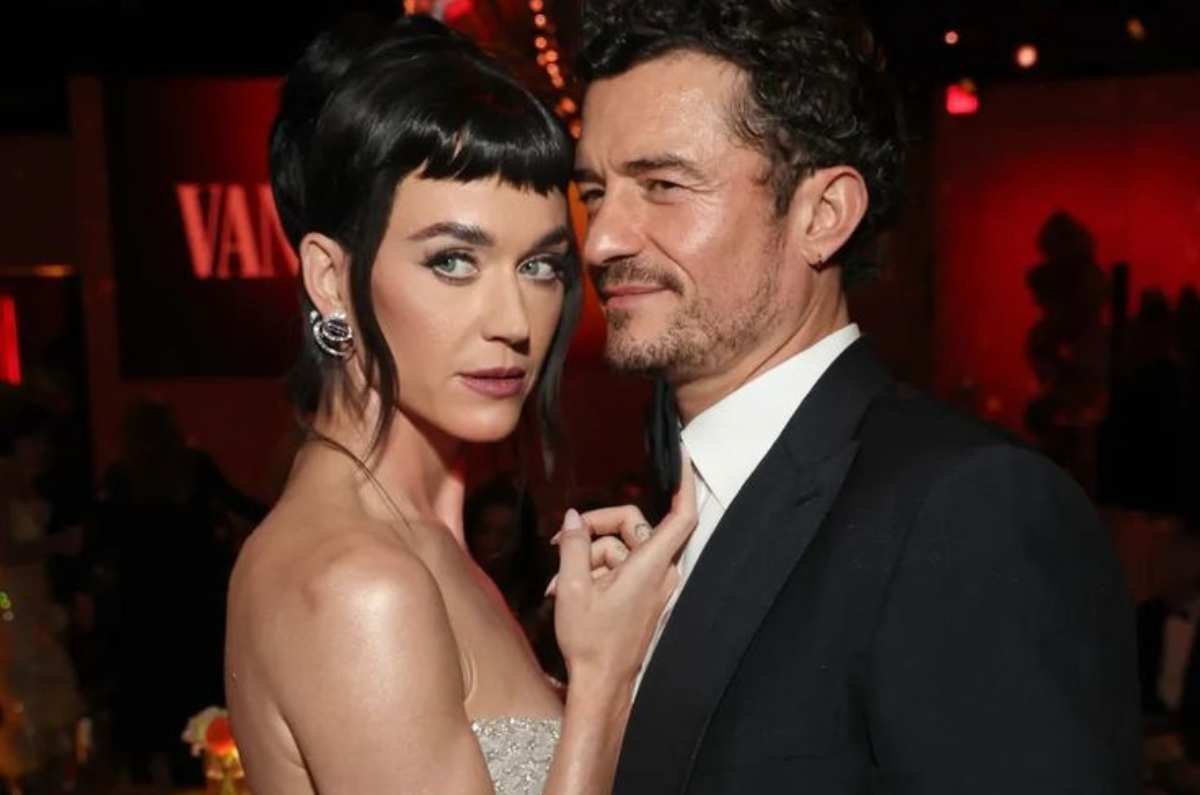 Así fue el reencuentro de Katy Perry y Orlando Bloom en el yate de Jeff Bezos