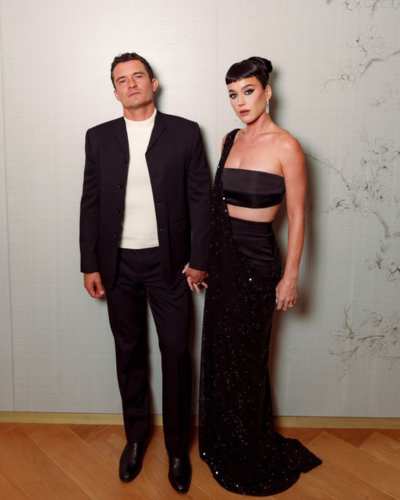 Así fue el reencuentro de Katy Perry y Orlando Bloom en el yate de Jeff Bezos 4