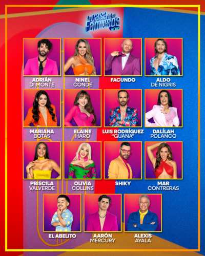 Nominados Casa de los Famosos México
