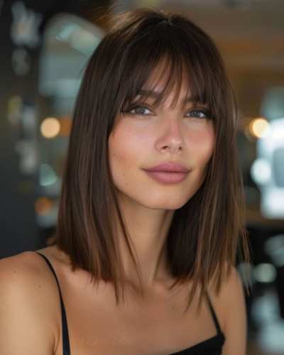 cortes de cabello con flequillo