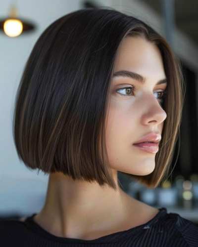 Corte bob recto