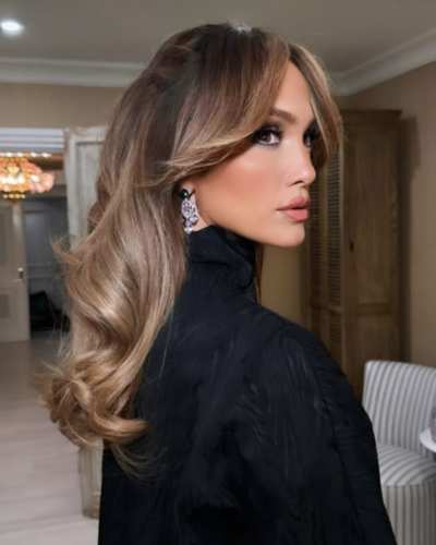 Honey brown balayage