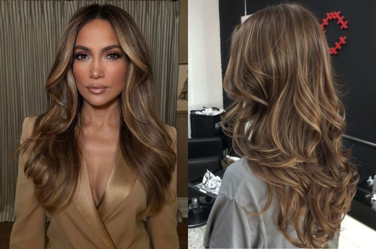 Honey brown balayage: el color perfecto para un look natural y sofisticado de verano
