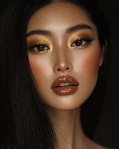 maquillaje para ojos marrones