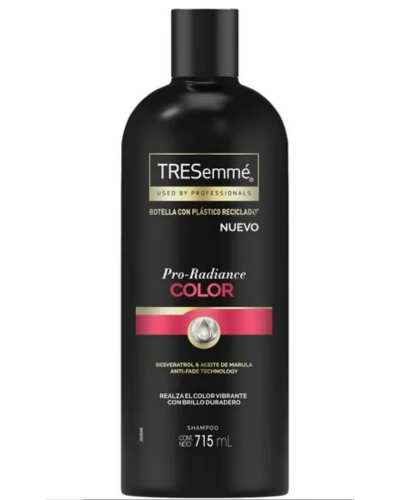 Shampoo para cabello teñido: Shampoo Pro-Radiance Color, de Tresemmé