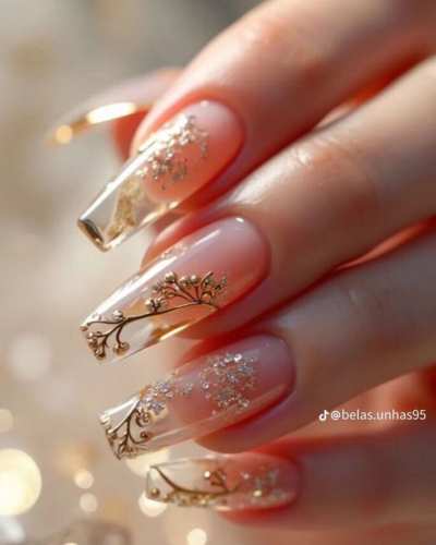 manicura para XV años