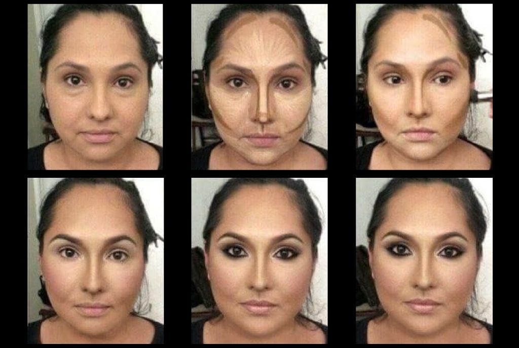 Aplicar el contour paso a paso