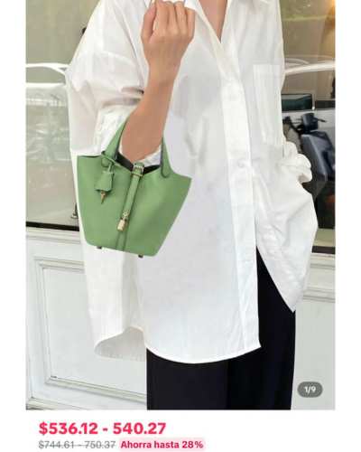 dupe bolso Picotin de Hermès