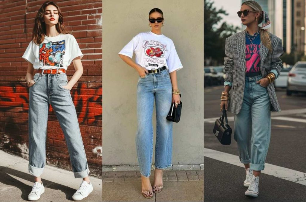 outfits con playeras gráficas