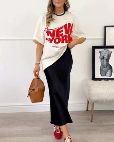 outfits con playeras gráficas