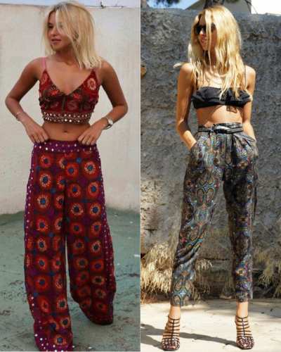 pantalones boho