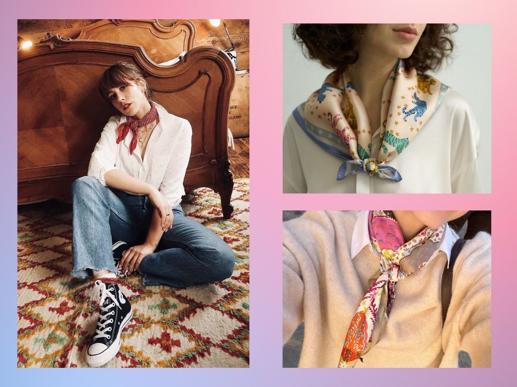 Descubre cómo puedes aprovechar un paliacate para outfits de verano
