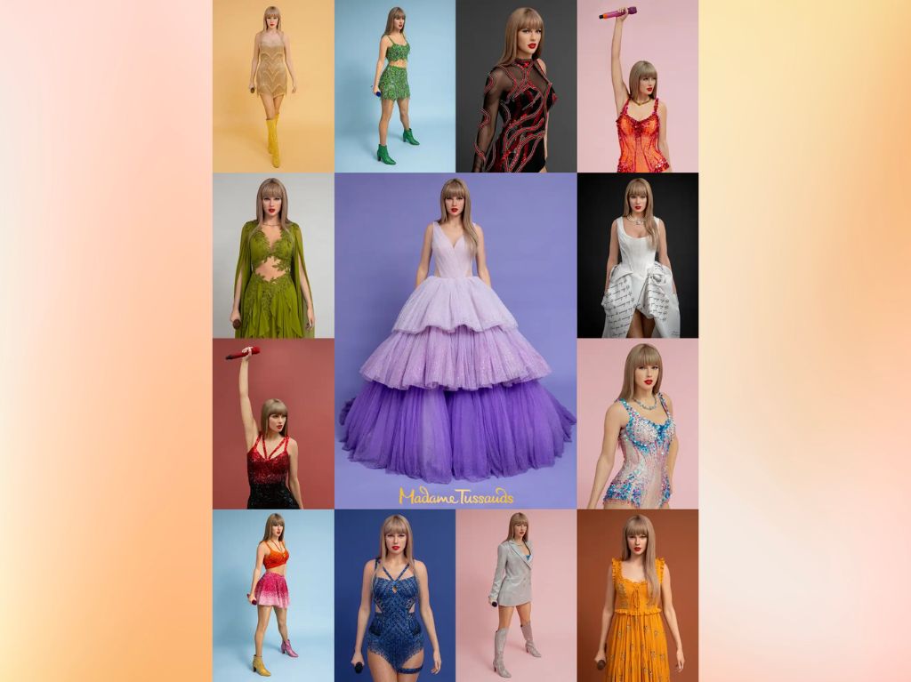 Así lucen las nuevas versiones de Taylor Swift del Madame Tussauds