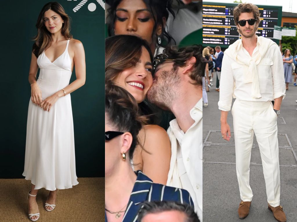 Andrew Garfield y Monica Barbaro (Wimbledon, 2025)