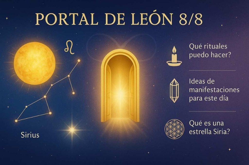 Portal de León 8/8: qué es y cómo manifestar