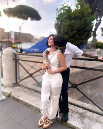 Noda habla de su boda con Ángela Aguilar