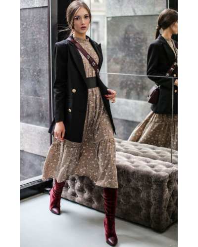 Outfits con botas color vino - Pinterest