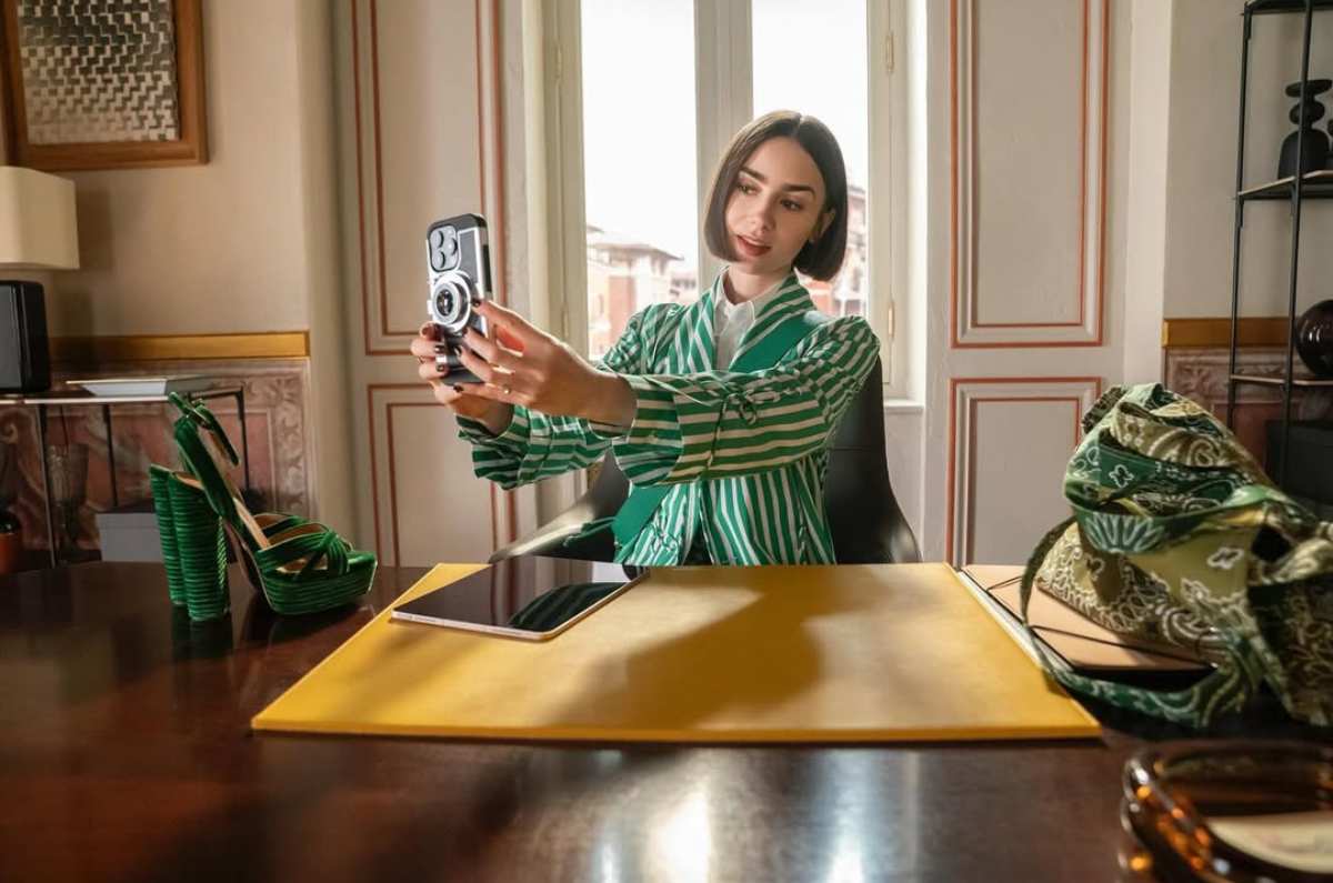 Rodaje de Emily in Paris 5 -  Instagram @emilyinparis