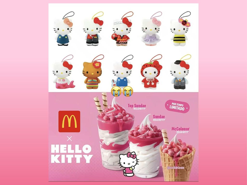 McDonald’s trae una colección de juguetes y postres de Hello Kitty 0