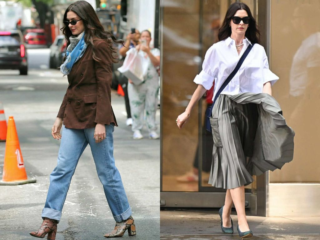 ¿Cuáles son los looks de Anne Hathaway como Andy Sachs, que ya son tendencia?