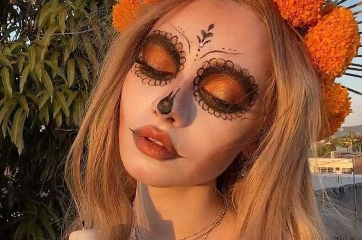 Cómo hacer maquillaje de catrina para principiantes sin complicaciones