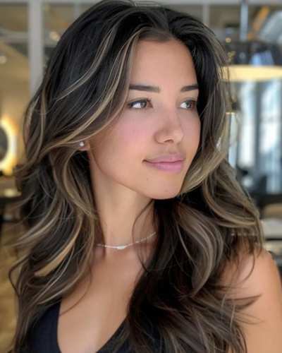 Mechas para lucir canas con estilo - Pinterest 