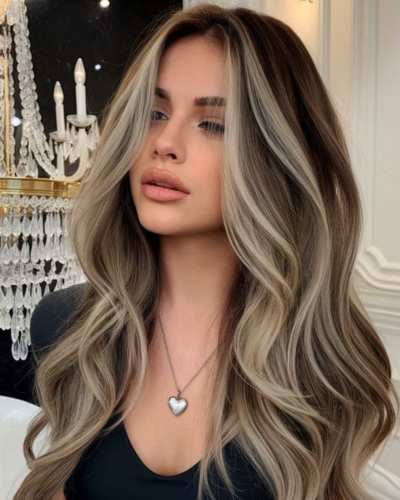 Mechas para lucir canas con estilo - Pinterest 