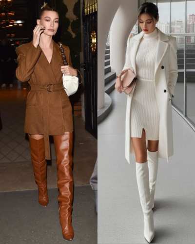 Looks con botas largas que alargan tu figura y estilizan tu look 4