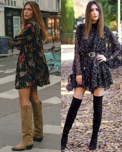 Looks con botas largas que alargan tu figura y estilizan tu look 2