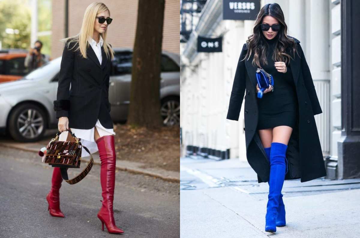 Looks con botas largas que alargan tu figura y estilizan tu look