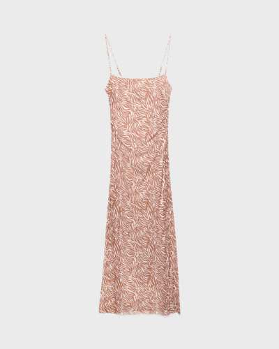 vestido boho Stradivarius
