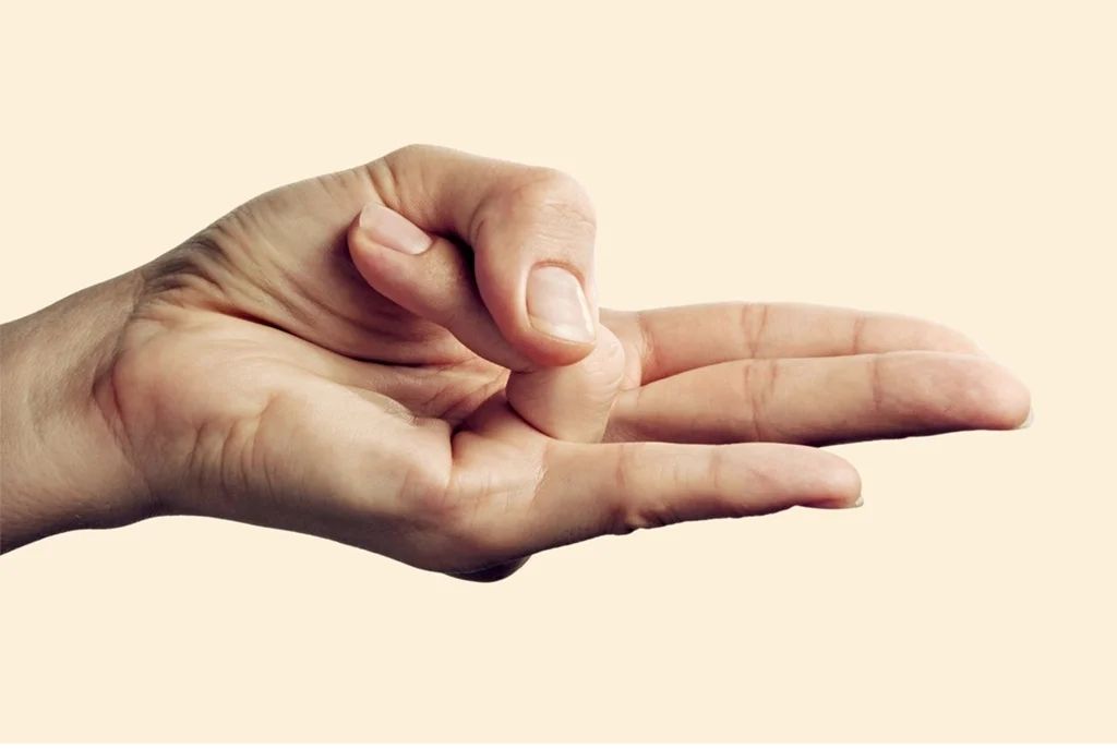 Mudra con mano