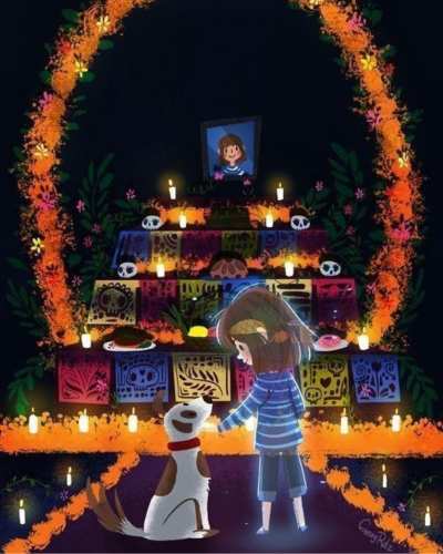 Ofrenda para mascotas