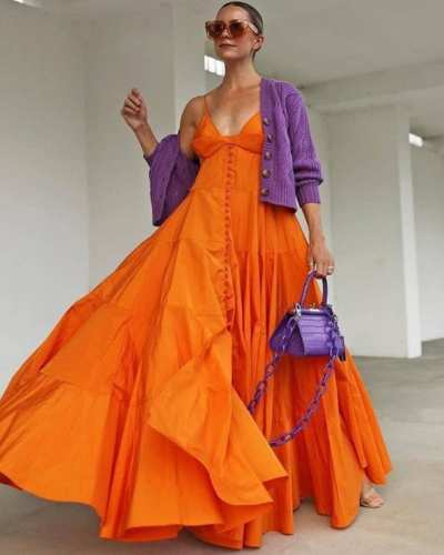 Outfits color naranja