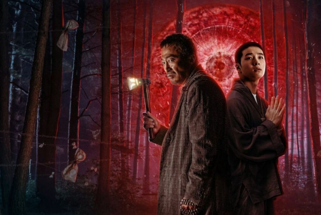 Escena de la película La octava noche mostrando momentos de suspenso y terror.