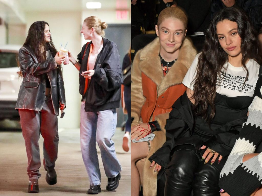 Los fans siguen pensando que el romance entre Rosalía y Hunter Schafer fue real