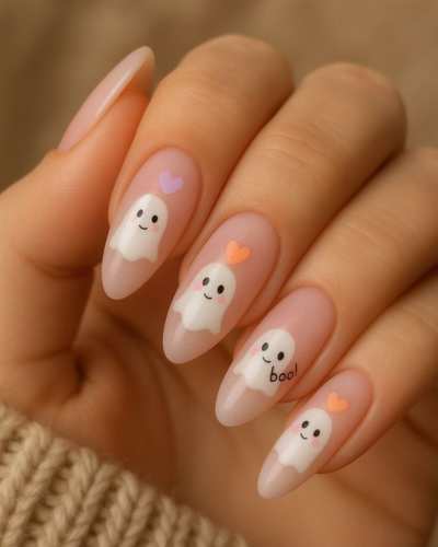 Uñas para Spooky Season - Pinterest 