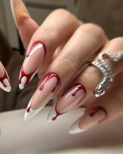 Uñas para Spooky Season - Pinterest 