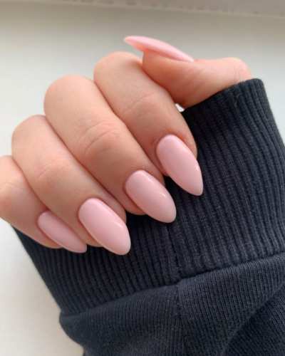 Uñas rosa palo -Pinterest 