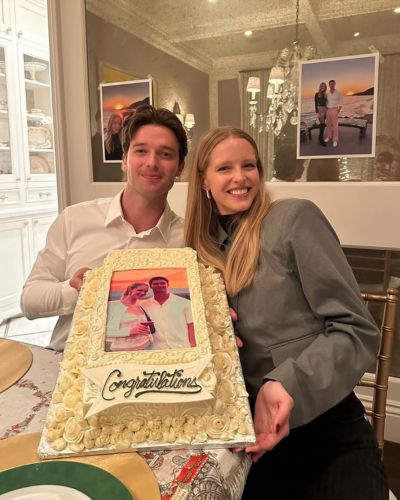 Abby Champion y Patrick Schwarzenegger celebran compromios