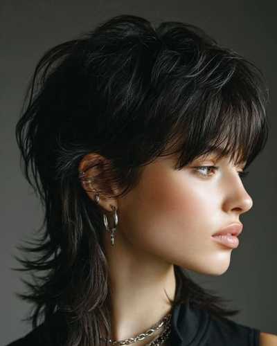 Asi es el corte mullet