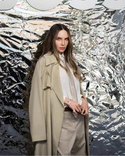 Belinda en el Fashion Week de Milán