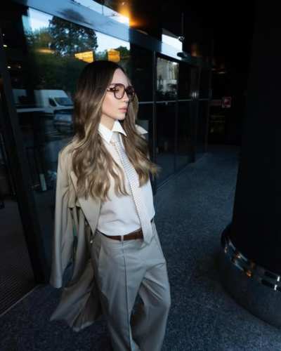 Belinda en el Fashion Week de Milán 