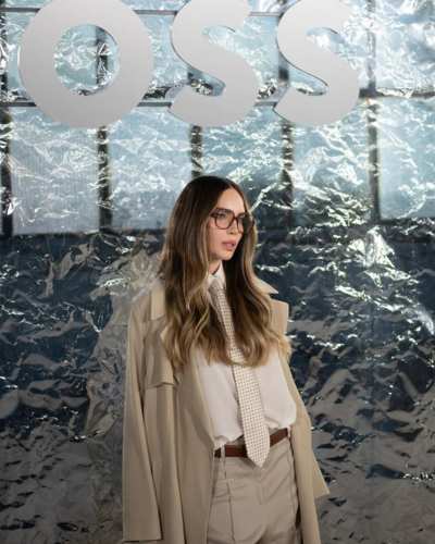 Belinda en el Fashion Week de Milán 