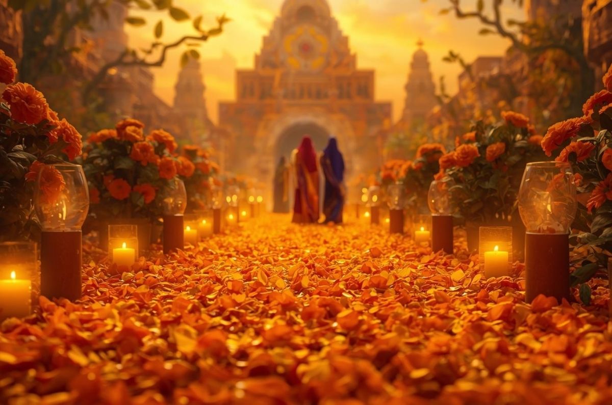 ¿Qué significa el camino de cempasúchil en el Día de Muertos?