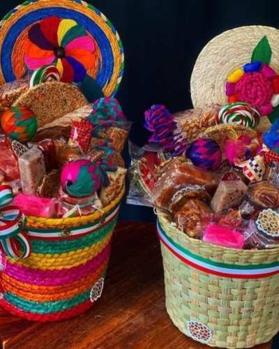 Centros de mesa para el 15 de septiembre